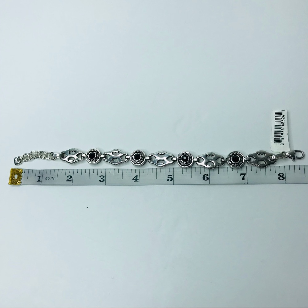 Brighton Silver Bracelet with Black Details - Picture 7 of 8